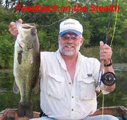 Click to see comments on the stealth from other anglers...